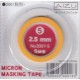 AIZ-2001-5 Micron Model Masking Tape - 2.5mm AIZ-2001-5 Micron Model Masking Tape - 2.5mm