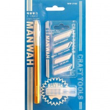 MW-2182 Precision Ceramic Modelling Knife with 4 Blades