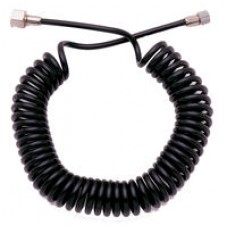 SPD-02 Coiled Vinyl Air Hose - 1/8" BSP to 1/8" BSP 1.8m